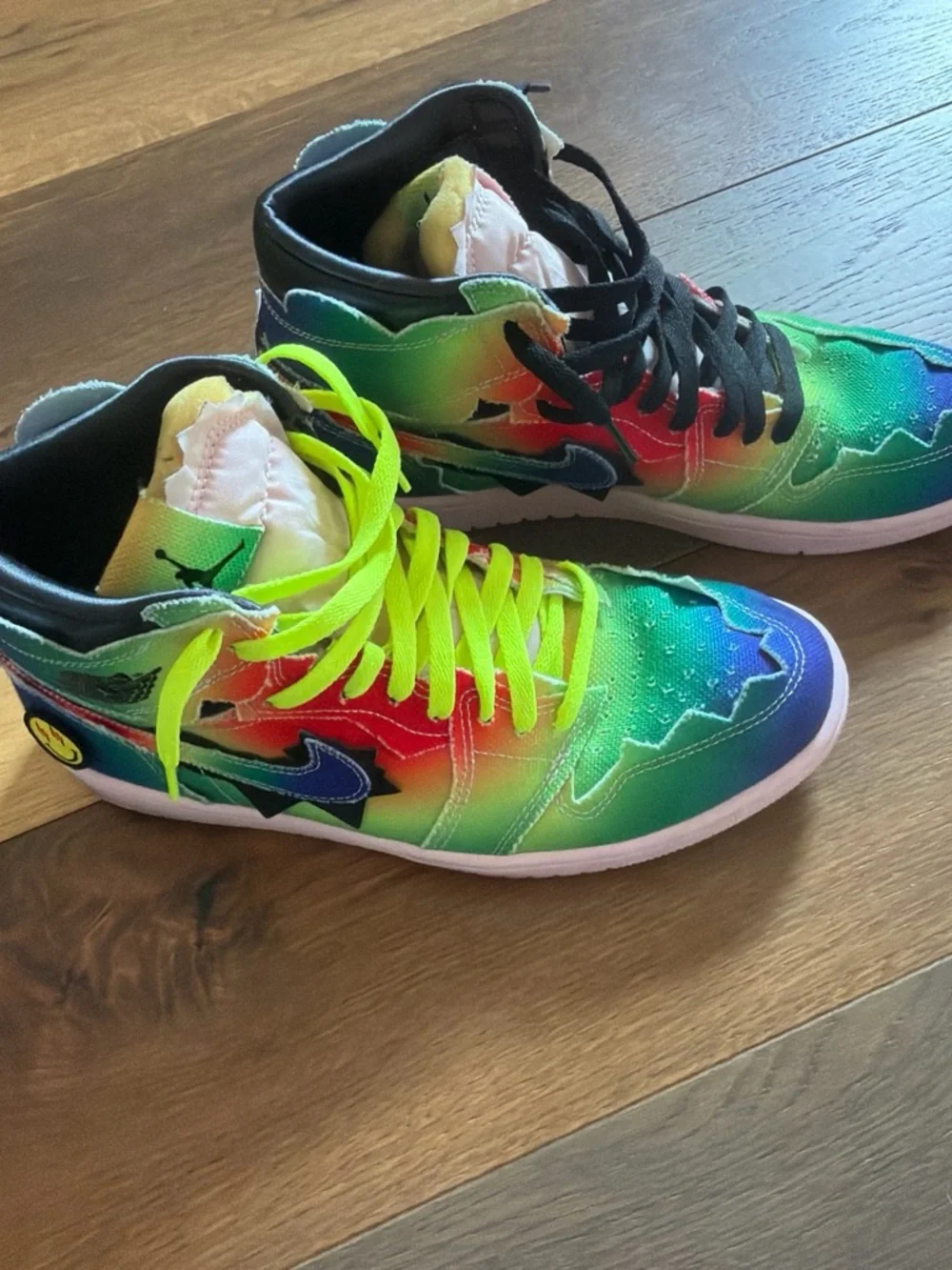 J. Balvin x Air Jordan 1 Retro OG High 'Colores Y Vibras' Size 10
